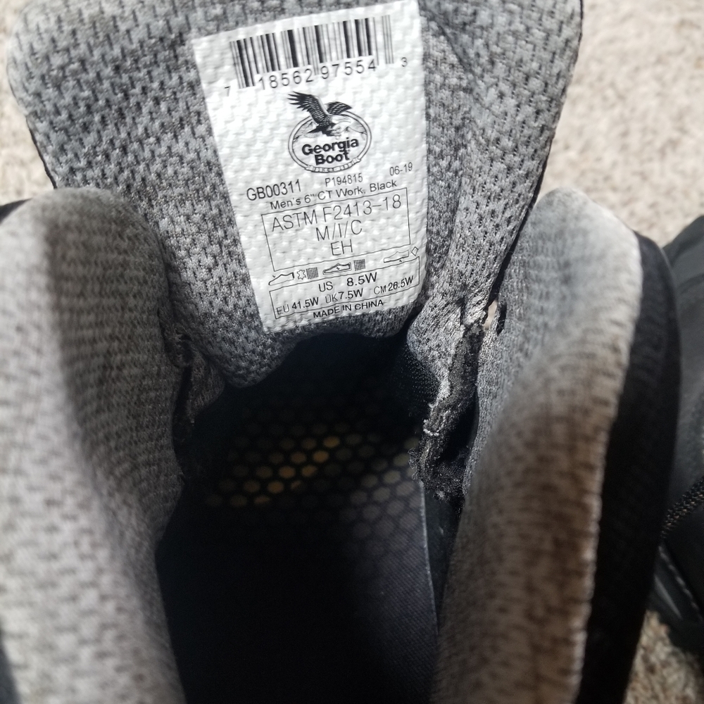 Georgia Boot Rumbler Composite Toe 8.5 Wide - Picture 2 of 4
